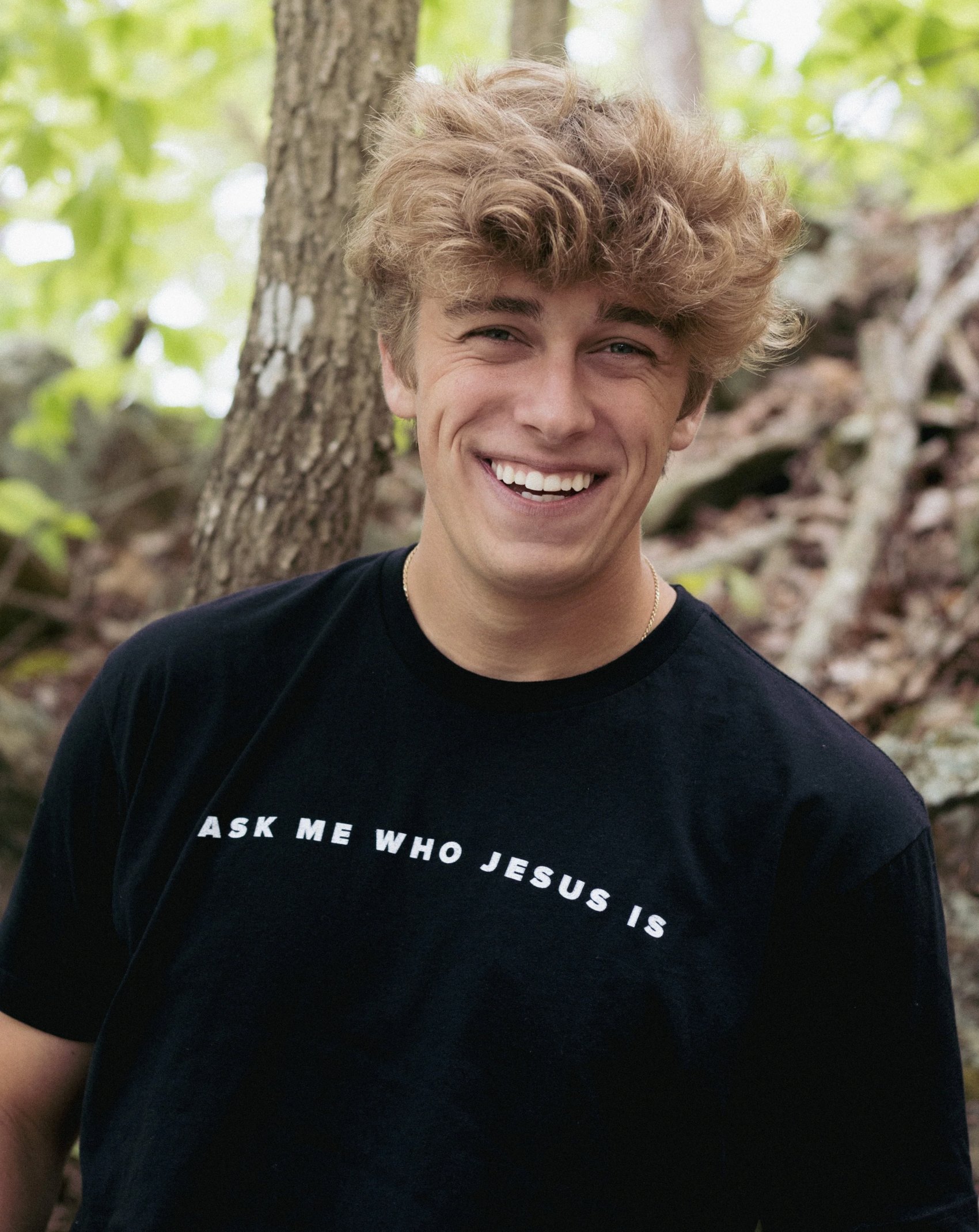 Ask Me Who Jesus Is TEE